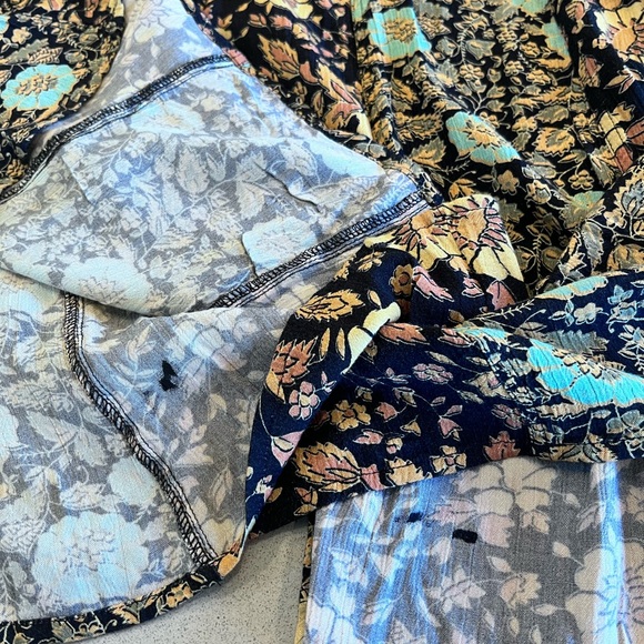 Free People Bali Sultry Boho Flare Pant Sz Large **NWT - Picture 8 of 12